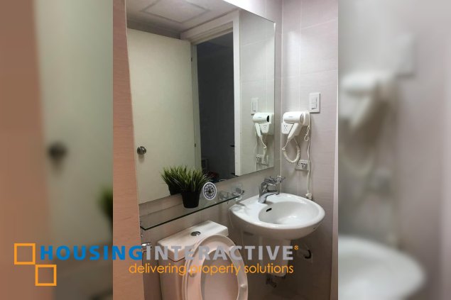 fully furnished 1br unit for lease in azure urban resort residences