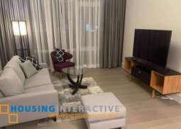 fully furnished 1br unit with parking for lease in proscenium at rockwell