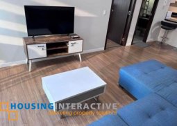 fully furnished 1br unit with parking for lease in kroma tower