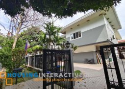 spacious & elegant house for rent in dasmariñas village, makati city