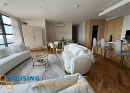 fully furnished 3br unit with parking for rent in garden towers