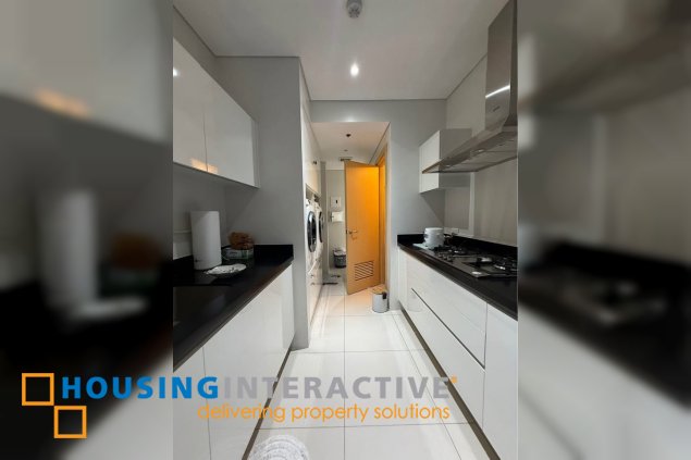 fully furnished 3br unit with parking for rent in garden towers
