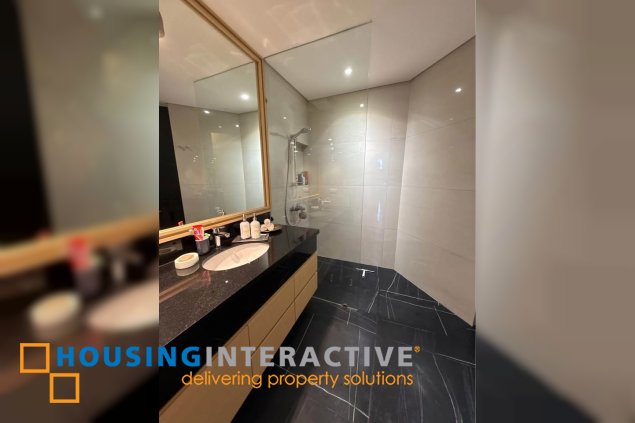 fully furnished 3br unit with parking for rent in garden towers