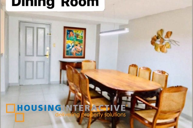 fully furnished 3br unit with parking for lease in elizabeth place