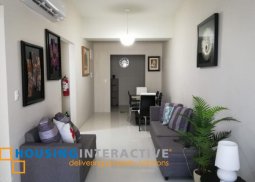 fully furnished 2br unit with parking for lease in uptown ritz residences