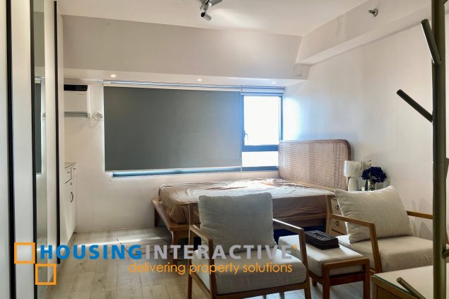 fully furnished 1br unit for lease in the rise