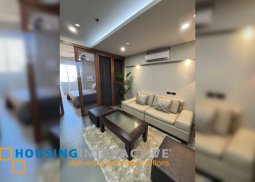 fully furnished 1br unit with balcony for rent in virra condominiums, makati