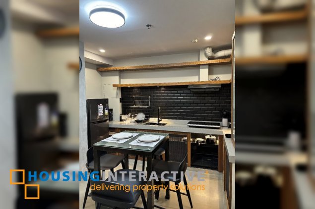 fully furnished 1br unit with balcony for rent in virra condominiums, makati