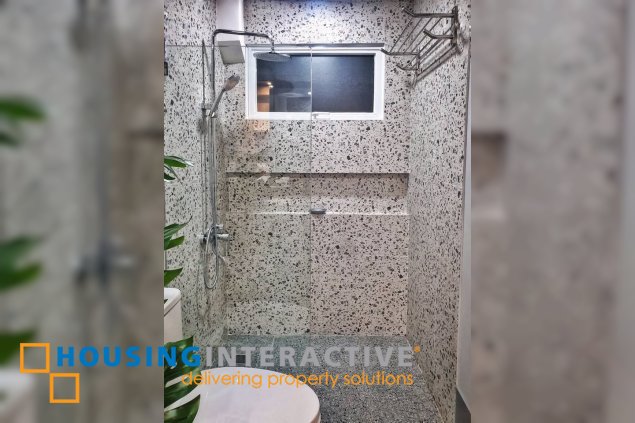 fully furnished 1br unit with balcony for rent in virra condominiums, makati