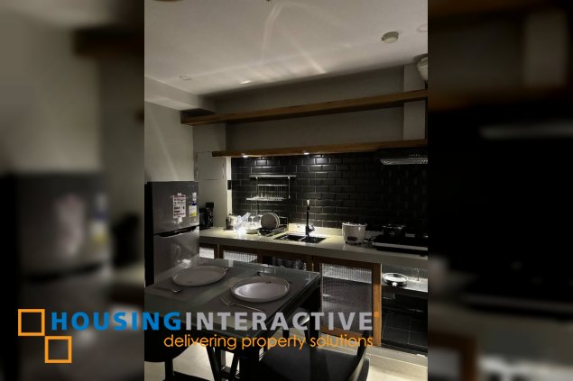fully furnished 1br unit with balcony for rent in virra condominiums, makati