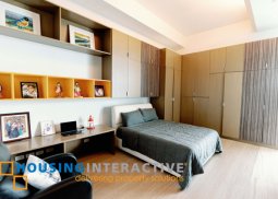 fully furnished 3br penthouse unit with parking for sale in bellagio one