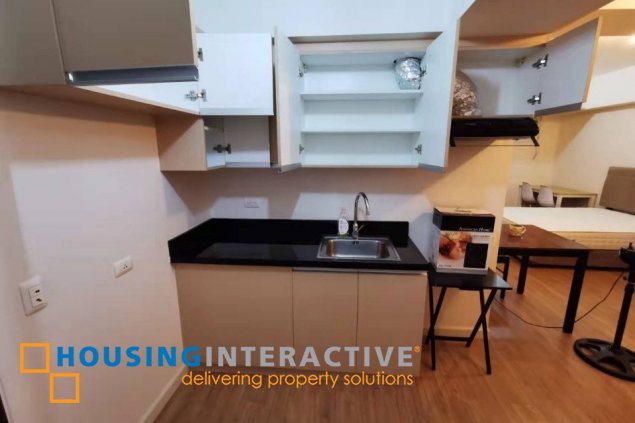fully furnished studio unit for lease in the lerato