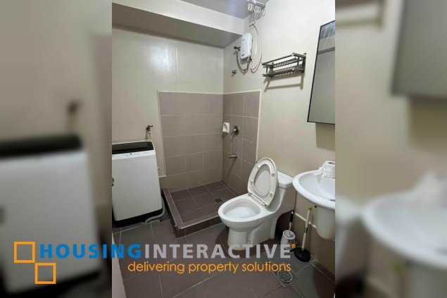 fully furnished 3br unit with balcony and parking for lease in avida towers turf