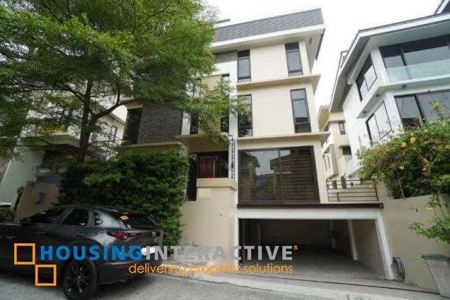 4br house for rent in mckinley hill village
