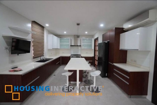 4br house for rent in mckinley hill village