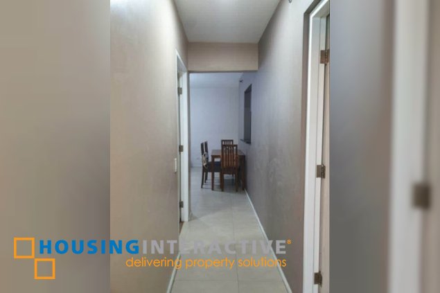 furnished 2br unit with parking for rent in two serendra