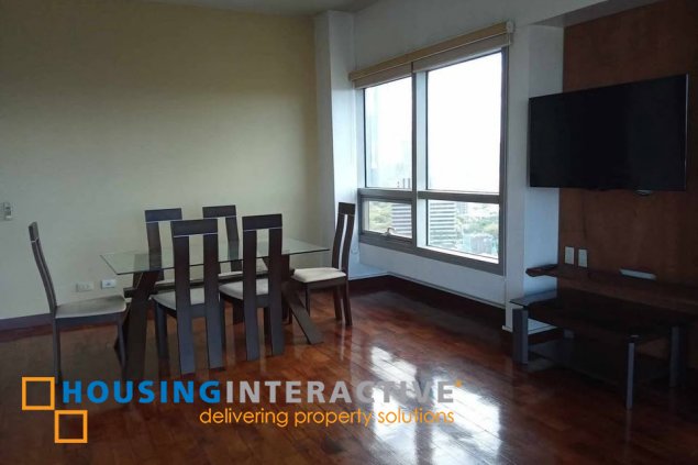 fully furnished 2br unit with parking for lease in the residences at greenbelt