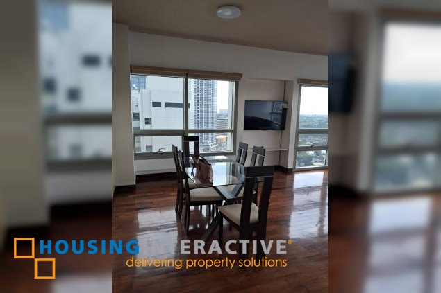 fully furnished 2br unit with parking for lease in the residences at greenbelt