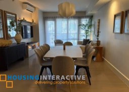 fully furnished 2br unit with 2 parkings for sale in the proscenium residences