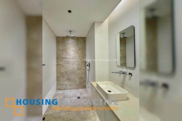 bare 2br unti with parking for sale in the residences at greenbelt