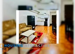 fully furnished 1br unit with balcony and parking for sale in bsa suites