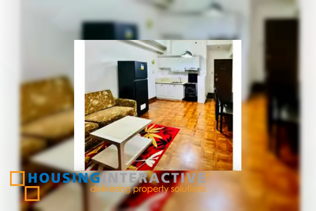 fully furnished 1br unit with balcony and parking for sale in bsa suites