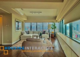 fully furnished 2br unit with parking for lease in one rockwell