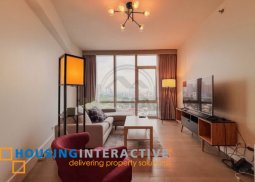 fully furnished 1br unit with parking for lease in proscenum residences
