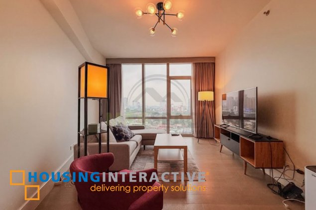 fully furnished 1br unit with parking for lease in proscenum residences
