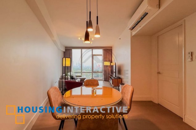 fully furnished 1br unit with parking for lease in proscenum residences