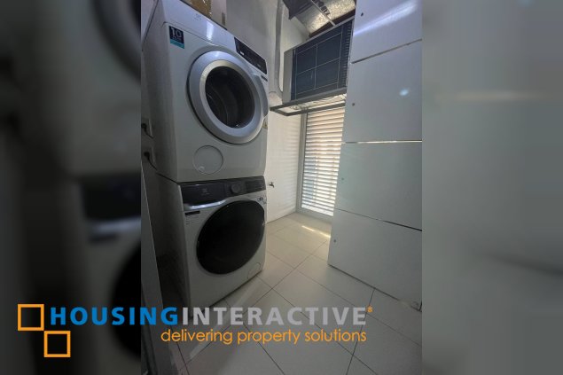 fully furnished 3br unit with parkings for sale in proscenium at rockwell