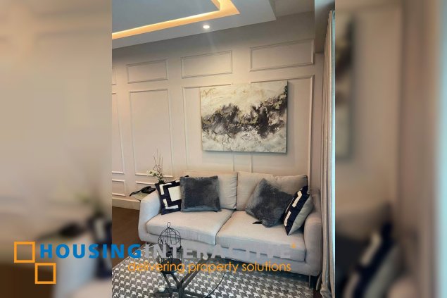 fully furnished 2br unit with parking for lease in edades tower