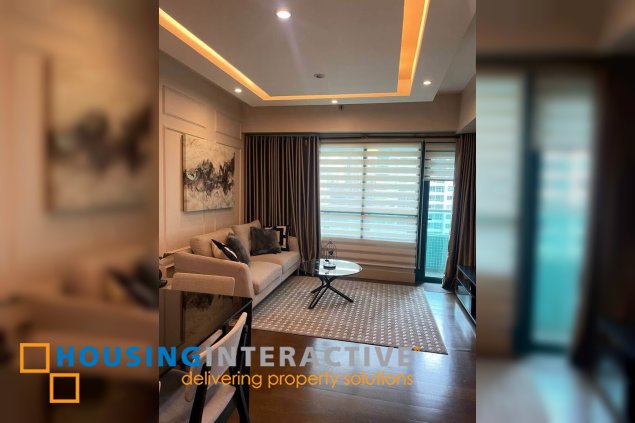 fully furnished 2br unit with parking for lease in edades tower