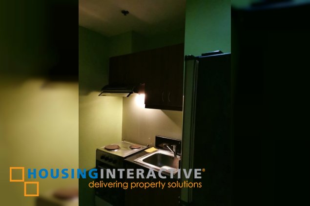 furnished studio unit for rent in greenbelt chancellor