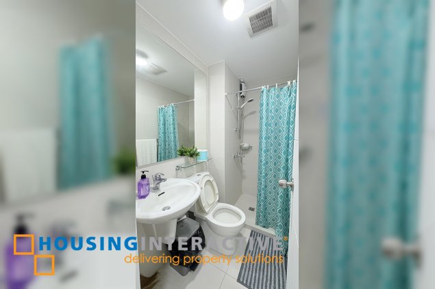 fully furnished 1br unit with parking for lease in acqua private residences