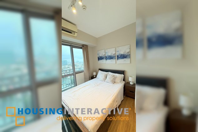 fully furnished 1br unit with parking for lease in acqua private residences