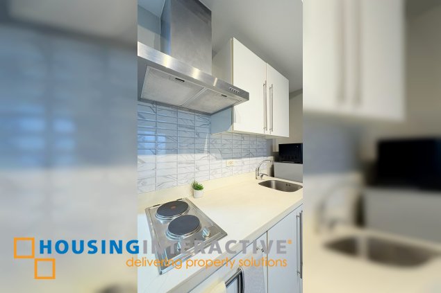 fully furnished 1br unit with parking for lease in acqua private residences