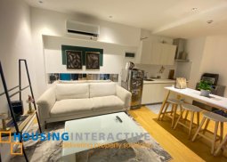 fully furnished 2br unit with balcony for sale in acqua private residences