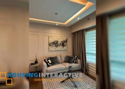 fully furnished 2br unit with parking for lease in edades tower