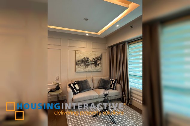 fully furnished 2br unit with parking for lease in edades tower