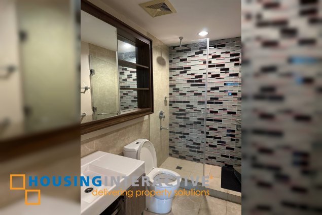 fully furnished 2br unit with parking for lease in edades tower