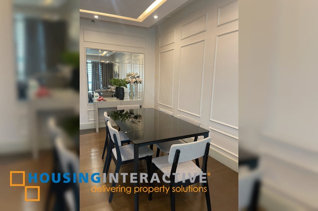 fully furnished 2br unit with parking for lease in edades tower