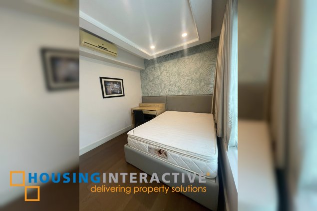 fully furnished 2br unit with parking for lease in edades tower