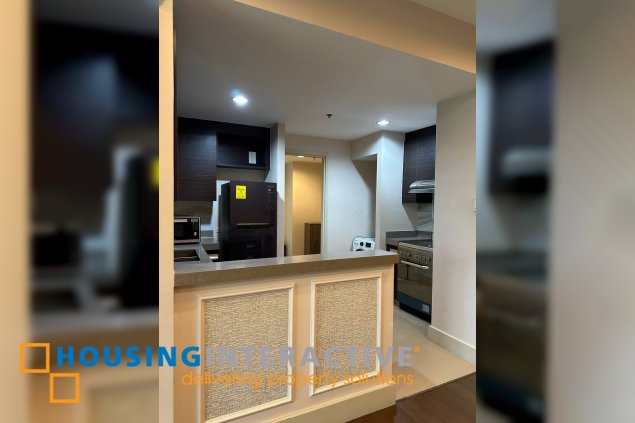 fully furnished 2br unit with parking for lease in edades tower