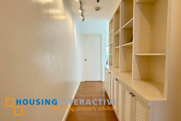 fully furnished 2br unti with parking for lease in one rockwell