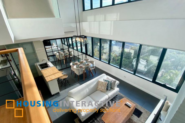 fully furnished 2br unti with parking for lease in one rockwell