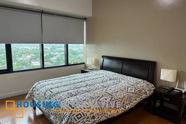 fully furnished 2br unit with parking for lease in one rockwell