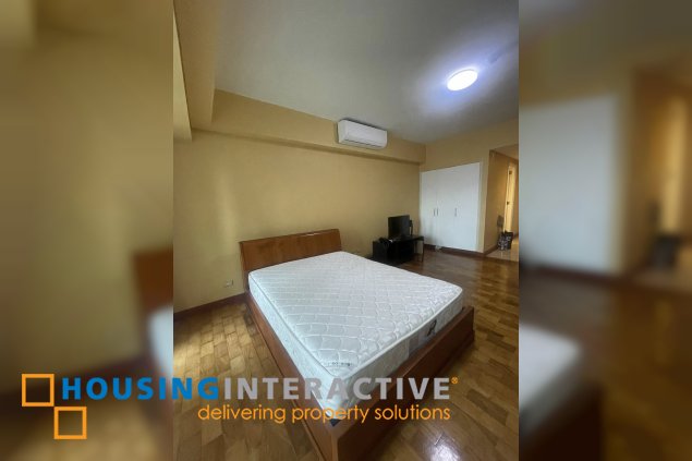 fully furnished studio unit with parking for lease in the manansala