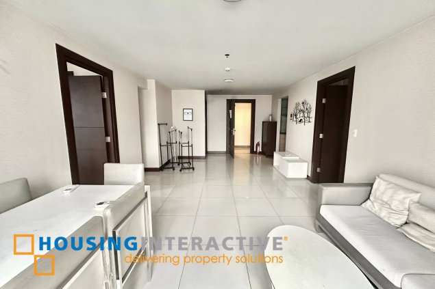 furnished 1br unit with parking for sale in two central