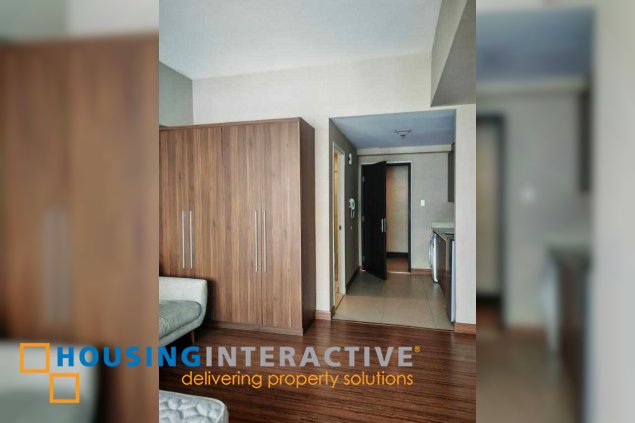 furnished studio unit for rent/sale in shang salcedo place